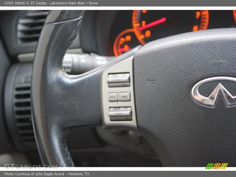 Lakeshore Slate Blue / Stone 2005 Infiniti G 35 Sedan