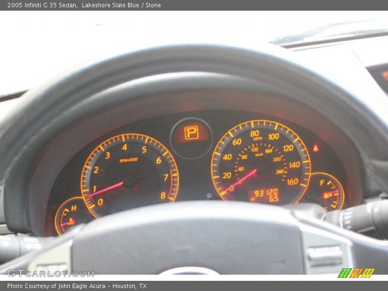 Lakeshore Slate Blue / Stone 2005 Infiniti G 35 Sedan