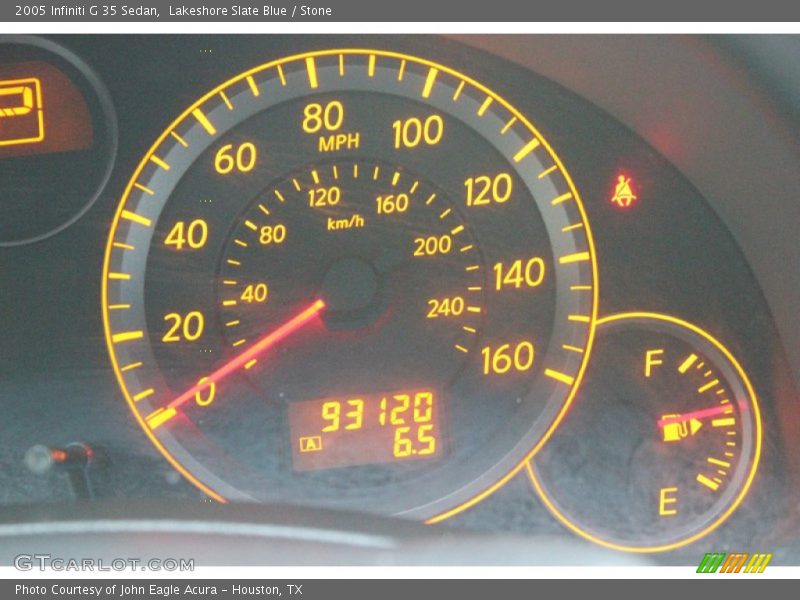 Lakeshore Slate Blue / Stone 2005 Infiniti G 35 Sedan