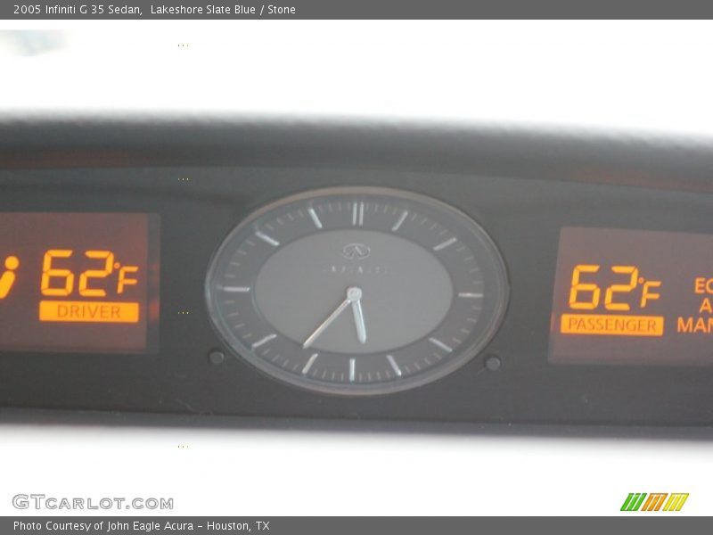 Lakeshore Slate Blue / Stone 2005 Infiniti G 35 Sedan