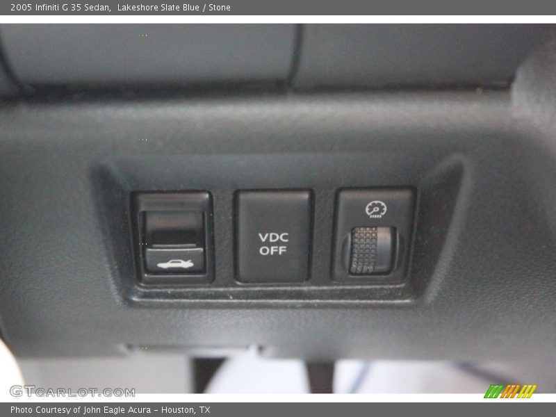 Lakeshore Slate Blue / Stone 2005 Infiniti G 35 Sedan