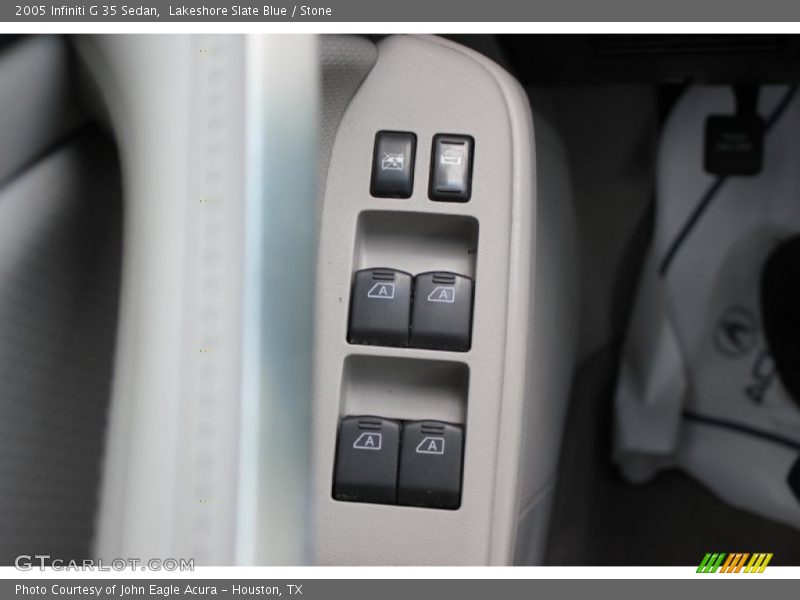 Lakeshore Slate Blue / Stone 2005 Infiniti G 35 Sedan