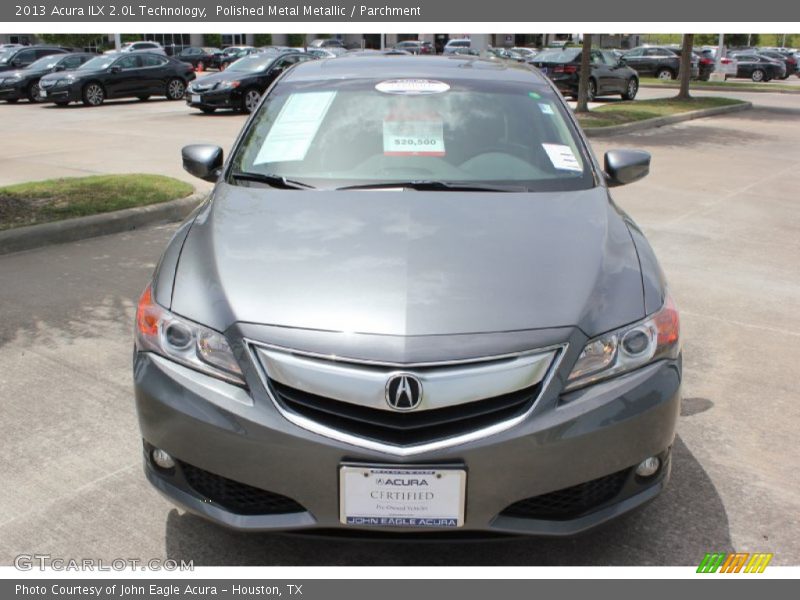 Polished Metal Metallic / Parchment 2013 Acura ILX 2.0L Technology