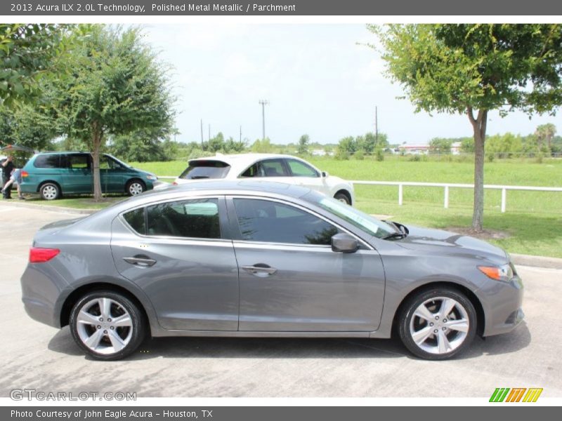 Polished Metal Metallic / Parchment 2013 Acura ILX 2.0L Technology