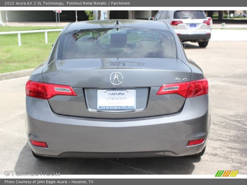 Polished Metal Metallic / Parchment 2013 Acura ILX 2.0L Technology