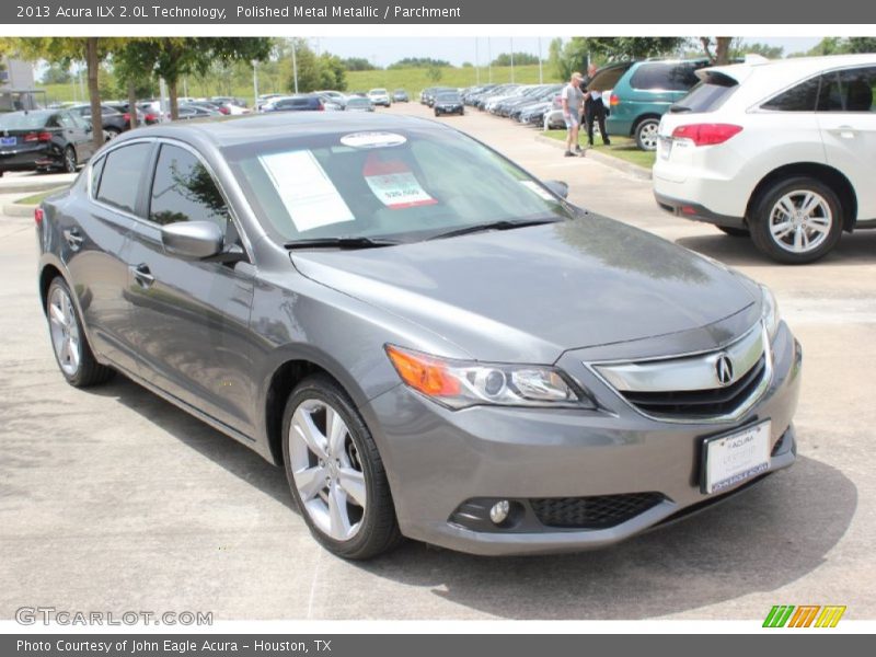Polished Metal Metallic / Parchment 2013 Acura ILX 2.0L Technology