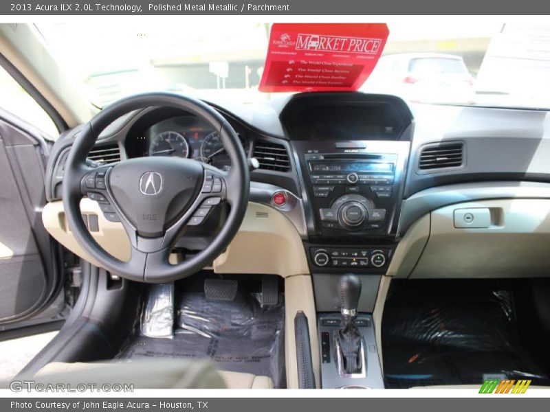 Polished Metal Metallic / Parchment 2013 Acura ILX 2.0L Technology