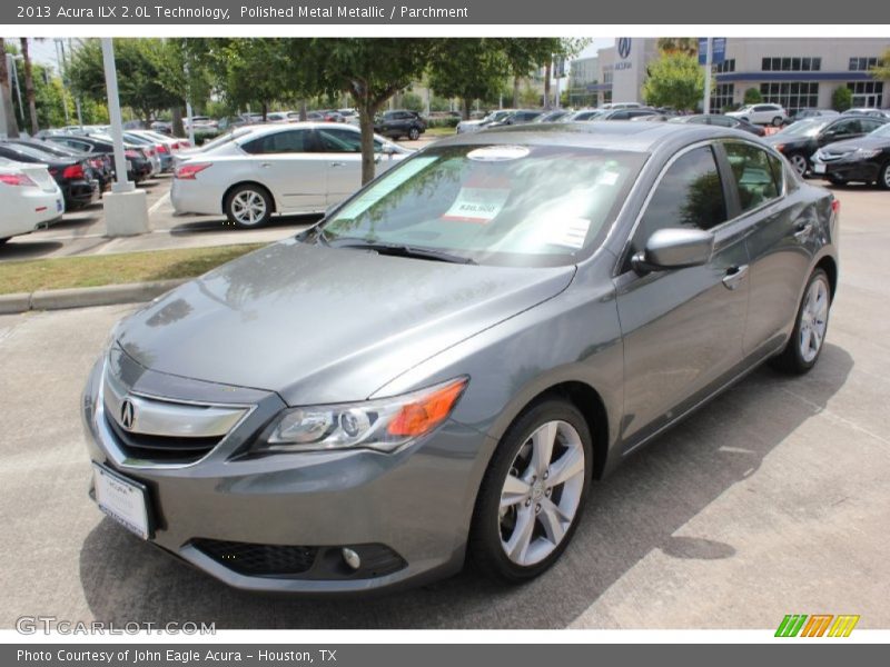 Polished Metal Metallic / Parchment 2013 Acura ILX 2.0L Technology