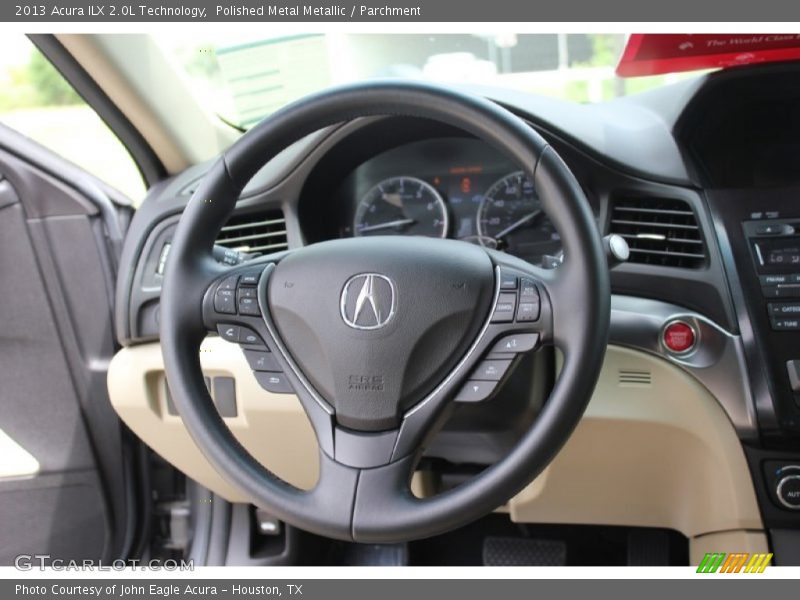 Polished Metal Metallic / Parchment 2013 Acura ILX 2.0L Technology