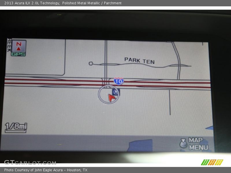Polished Metal Metallic / Parchment 2013 Acura ILX 2.0L Technology