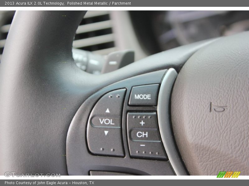 Polished Metal Metallic / Parchment 2013 Acura ILX 2.0L Technology
