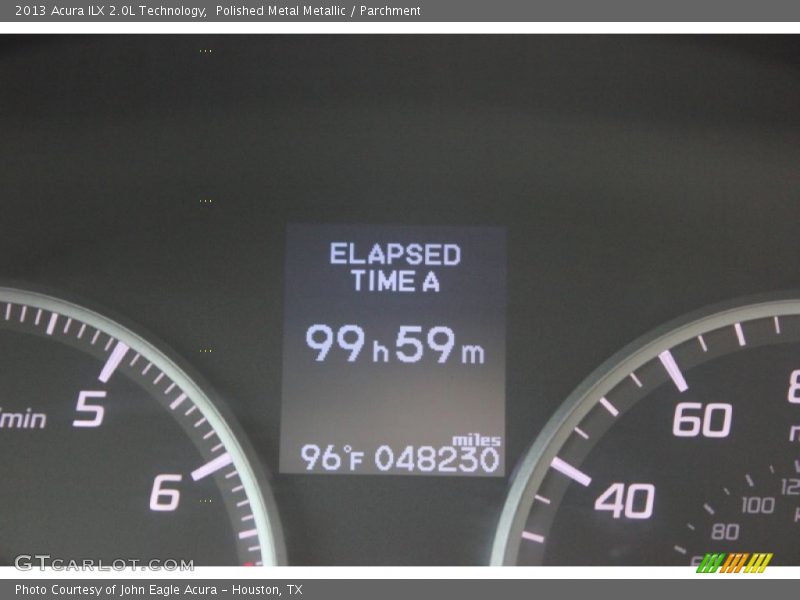 Polished Metal Metallic / Parchment 2013 Acura ILX 2.0L Technology