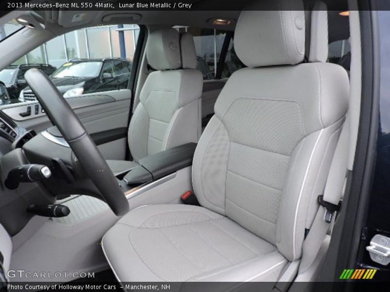  2013 ML 550 4Matic Grey Interior