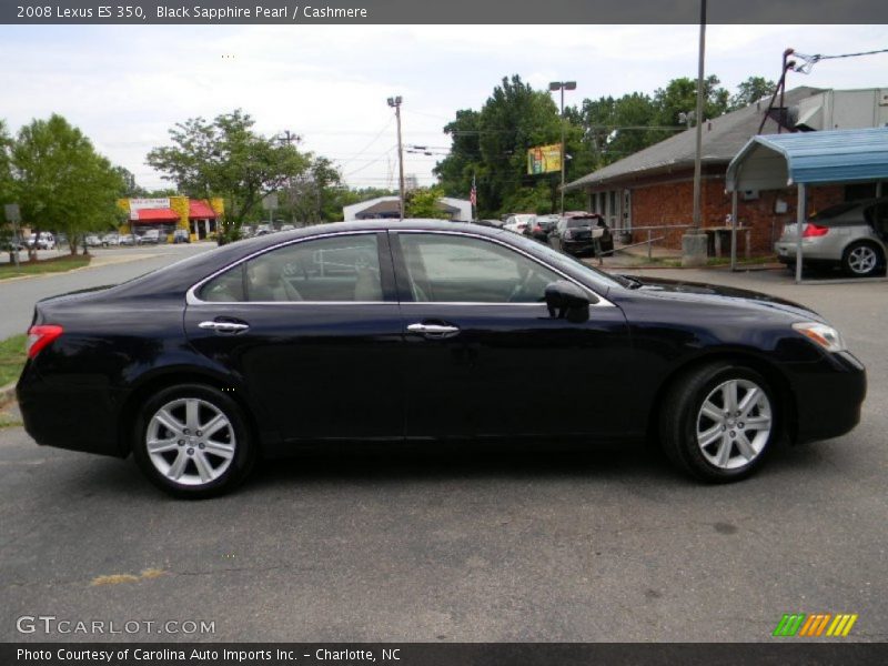 Black Sapphire Pearl / Cashmere 2008 Lexus ES 350