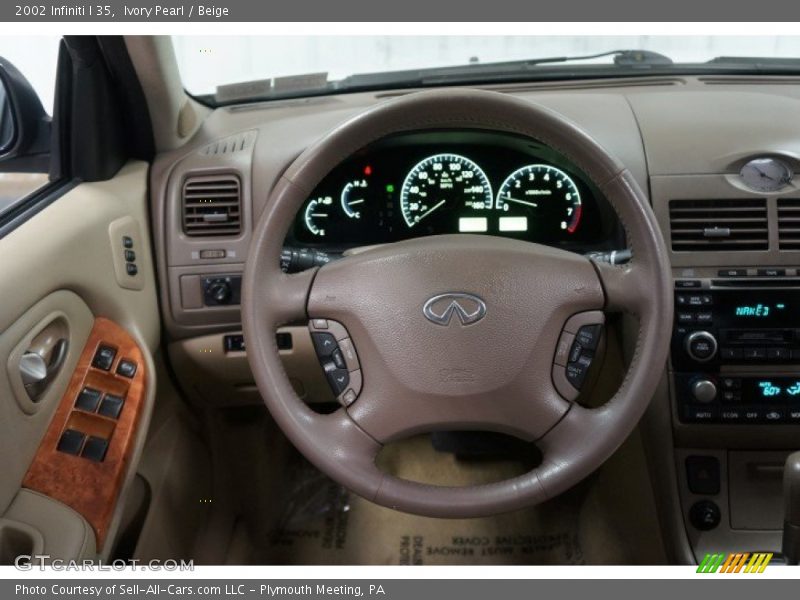 Ivory Pearl / Beige 2002 Infiniti I 35