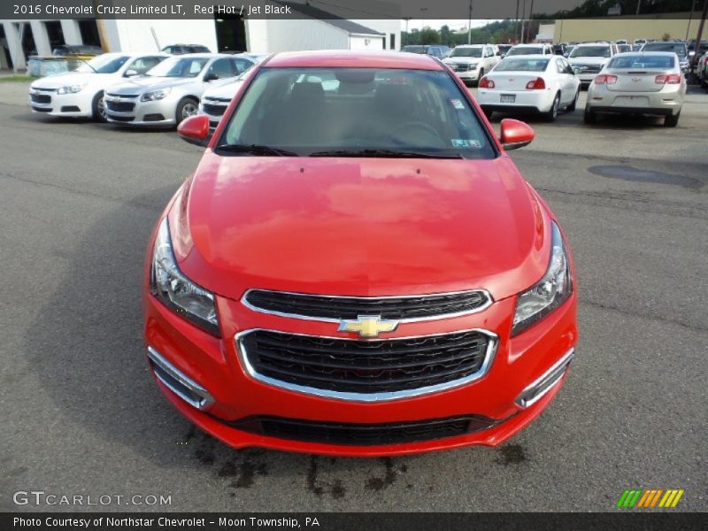 Red Hot / Jet Black 2016 Chevrolet Cruze Limited LT