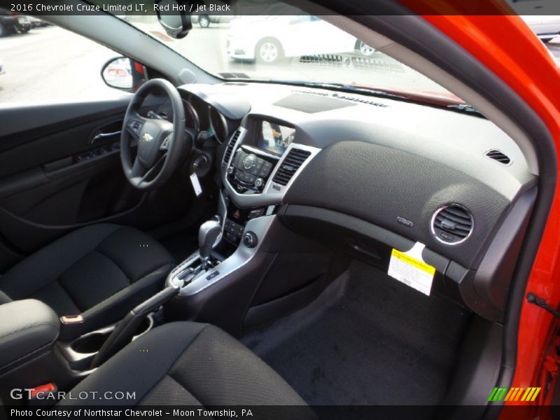 Red Hot / Jet Black 2016 Chevrolet Cruze Limited LT