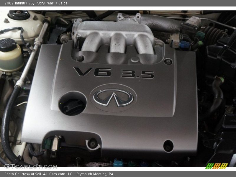 Ivory Pearl / Beige 2002 Infiniti I 35