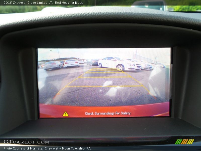 Red Hot / Jet Black 2016 Chevrolet Cruze Limited LT