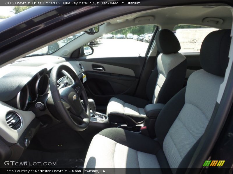 Blue Ray Metallic / Jet Black/Medium Titanium 2016 Chevrolet Cruze Limited LS