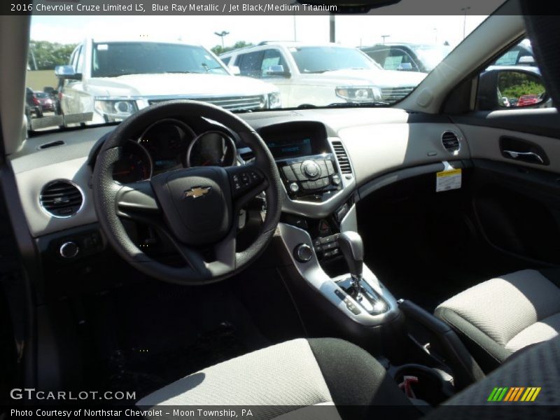 Blue Ray Metallic / Jet Black/Medium Titanium 2016 Chevrolet Cruze Limited LS