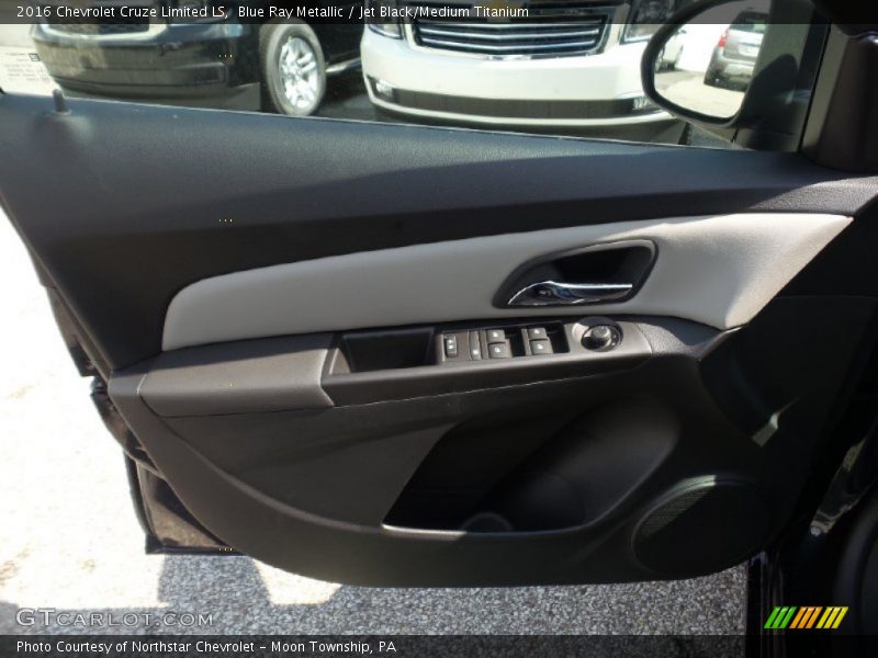 Blue Ray Metallic / Jet Black/Medium Titanium 2016 Chevrolet Cruze Limited LS