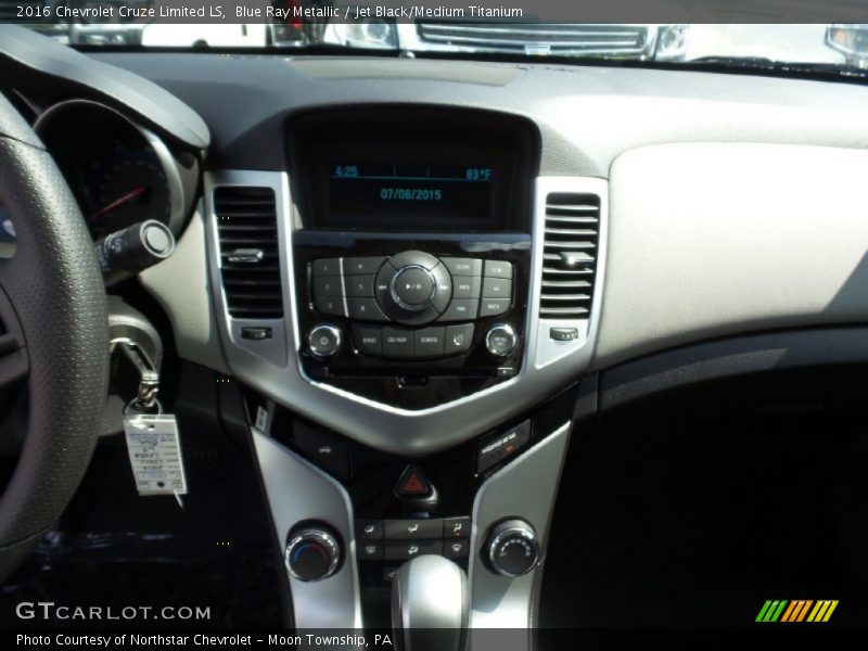 Blue Ray Metallic / Jet Black/Medium Titanium 2016 Chevrolet Cruze Limited LS