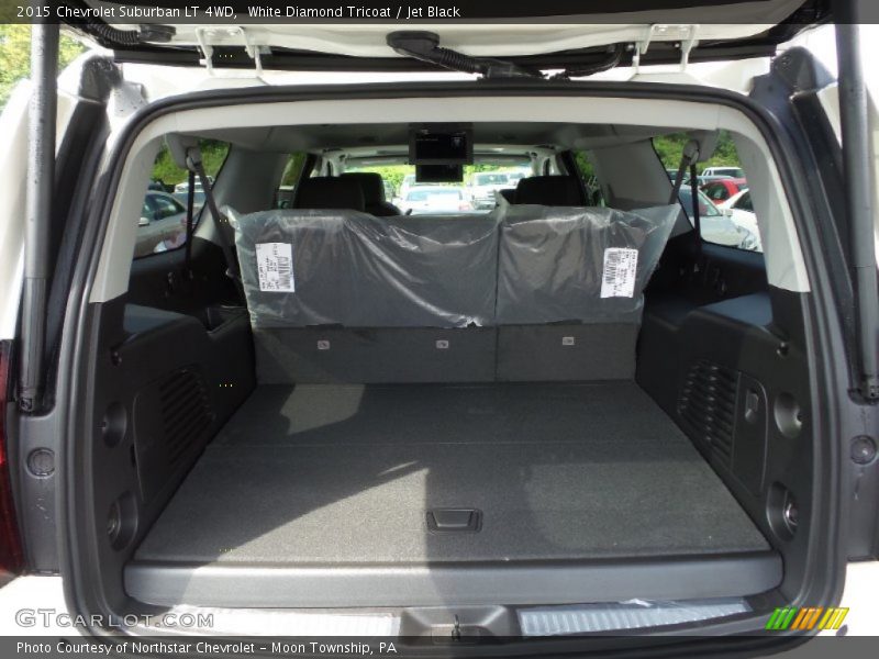 White Diamond Tricoat / Jet Black 2015 Chevrolet Suburban LT 4WD