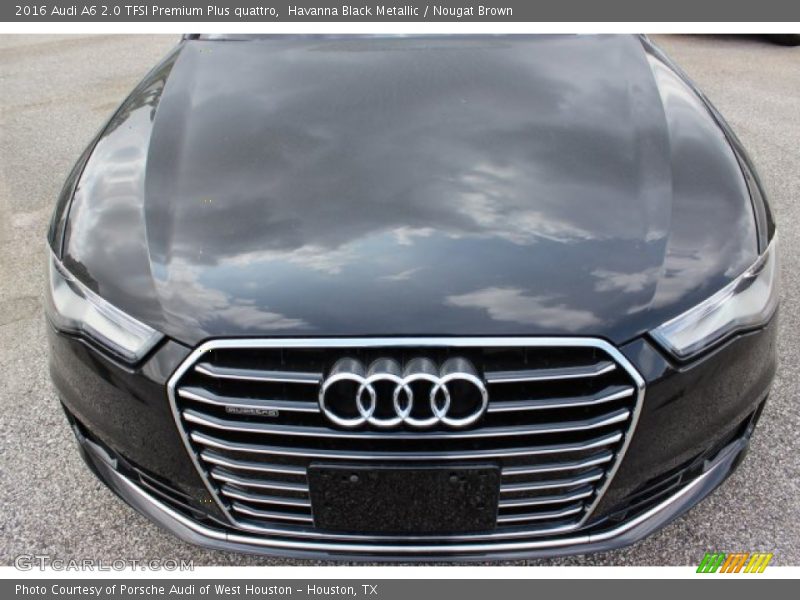 Havanna Black Metallic / Nougat Brown 2016 Audi A6 2.0 TFSI Premium Plus quattro