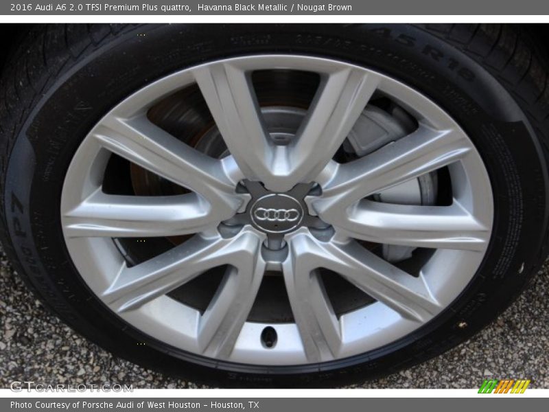 Havanna Black Metallic / Nougat Brown 2016 Audi A6 2.0 TFSI Premium Plus quattro