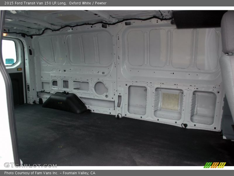Oxford White / Pewter 2015 Ford Transit Van 150 LR Long