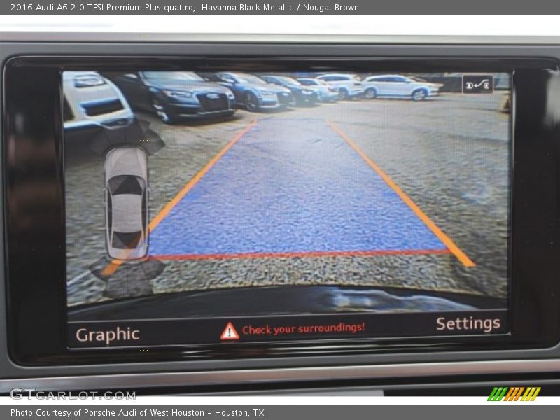 Havanna Black Metallic / Nougat Brown 2016 Audi A6 2.0 TFSI Premium Plus quattro