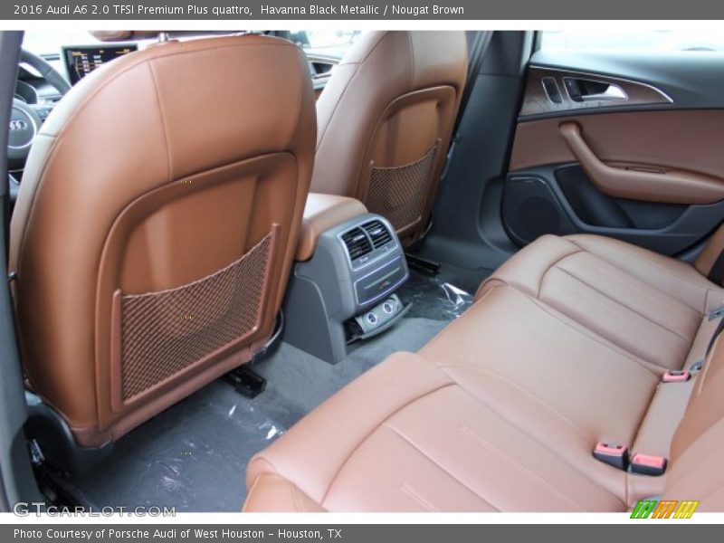 Havanna Black Metallic / Nougat Brown 2016 Audi A6 2.0 TFSI Premium Plus quattro