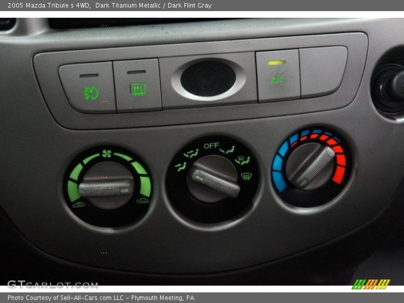 Dark Titanium Metallic / Dark Flint Gray 2005 Mazda Tribute s 4WD