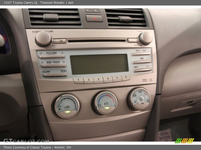 Titanium Metallic / Ash 2007 Toyota Camry LE