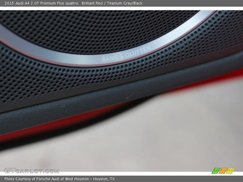 Brilliant Red / Titanium Gray/Black 2015 Audi A4 2.0T Premium Plus quattro