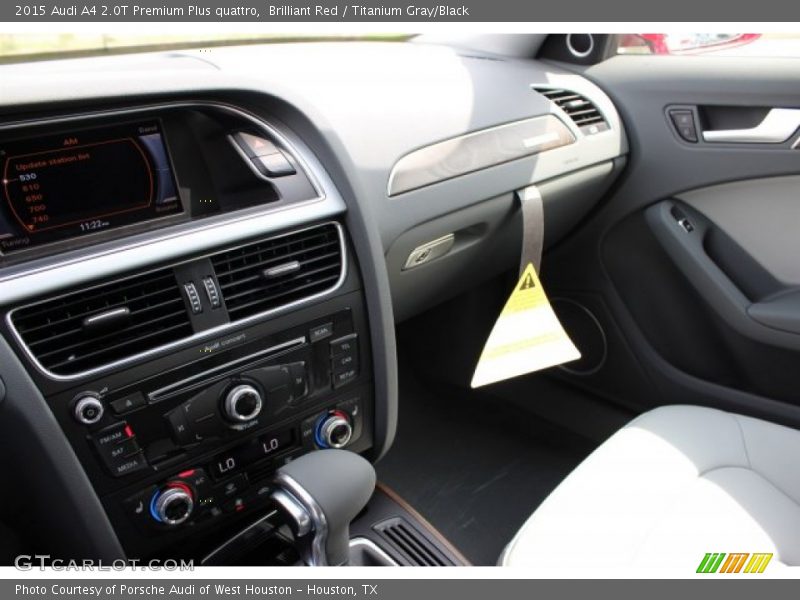 Brilliant Red / Titanium Gray/Black 2015 Audi A4 2.0T Premium Plus quattro