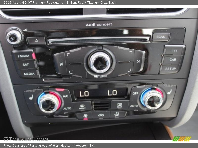 Brilliant Red / Titanium Gray/Black 2015 Audi A4 2.0T Premium Plus quattro