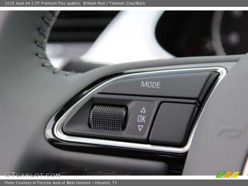Brilliant Red / Titanium Gray/Black 2015 Audi A4 2.0T Premium Plus quattro