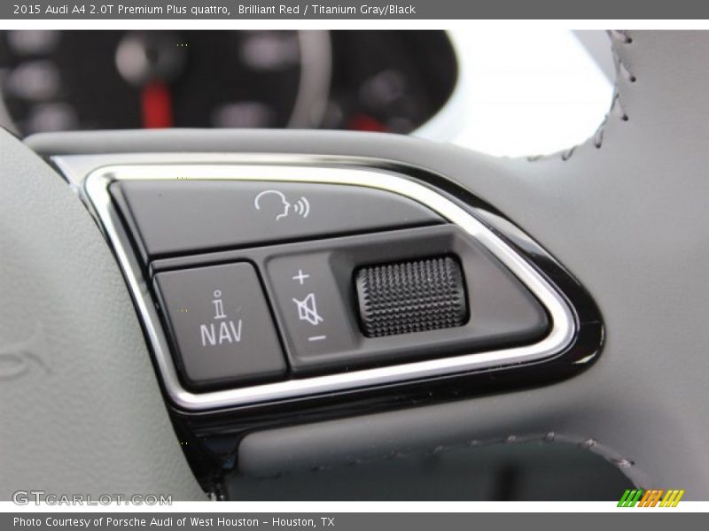 Brilliant Red / Titanium Gray/Black 2015 Audi A4 2.0T Premium Plus quattro