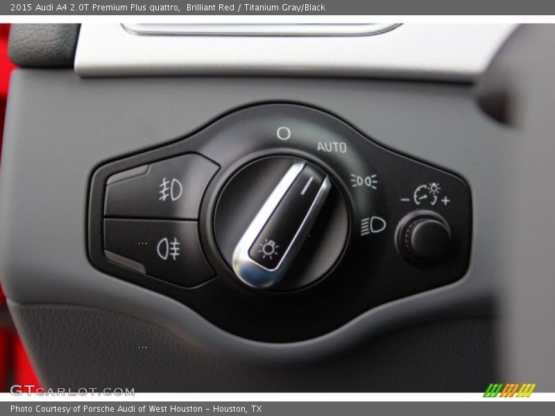 Brilliant Red / Titanium Gray/Black 2015 Audi A4 2.0T Premium Plus quattro