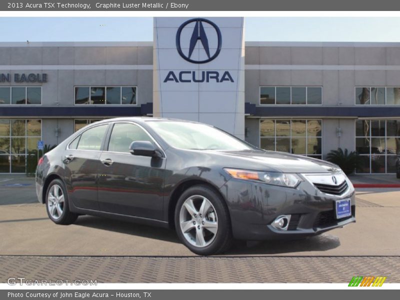 Graphite Luster Metallic / Ebony 2013 Acura TSX Technology