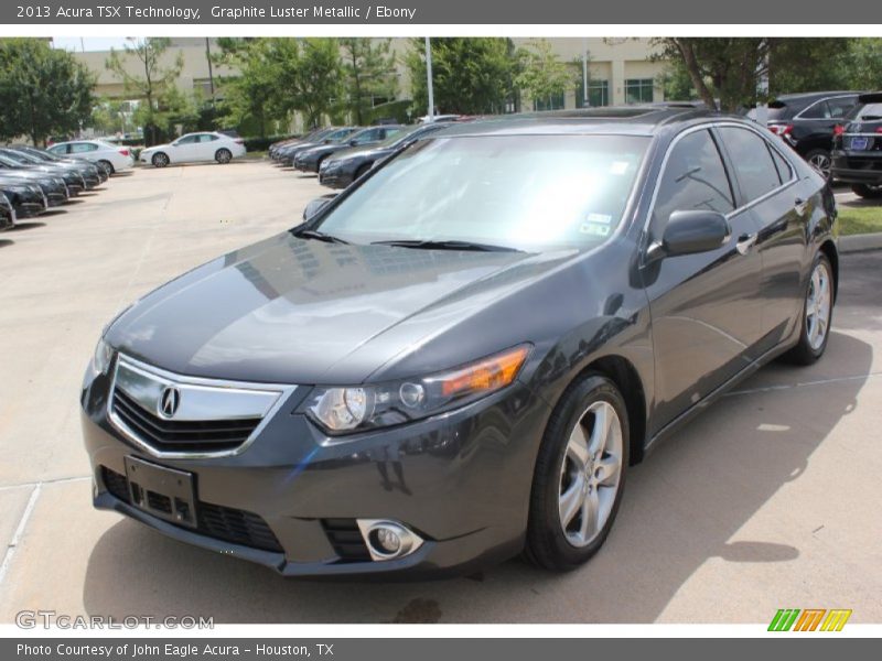 Graphite Luster Metallic / Ebony 2013 Acura TSX Technology