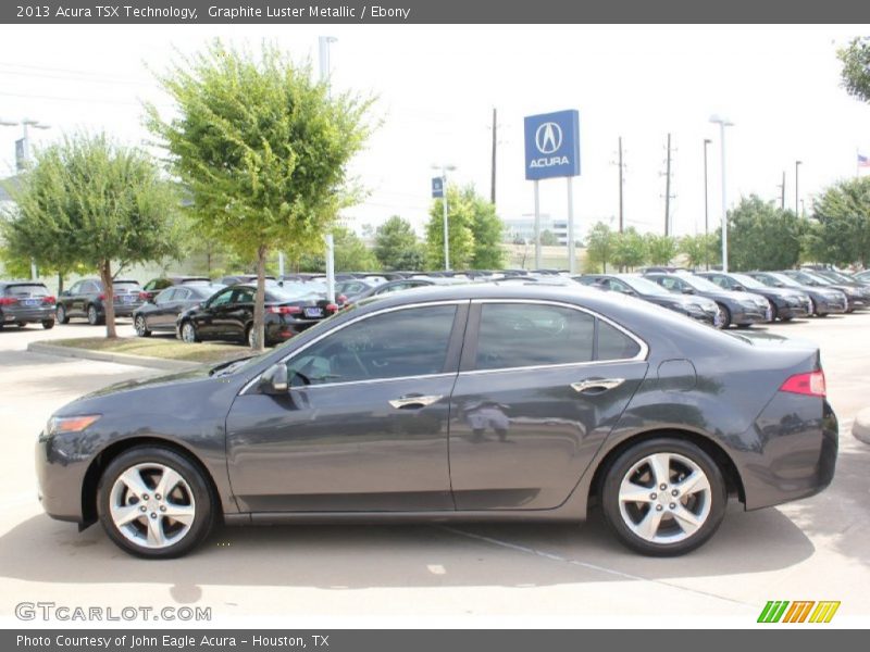 Graphite Luster Metallic / Ebony 2013 Acura TSX Technology