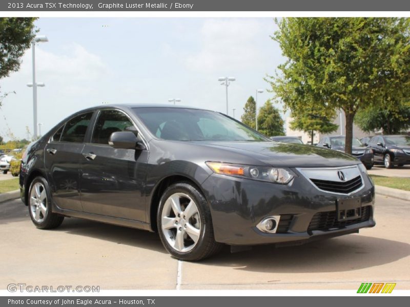 Graphite Luster Metallic / Ebony 2013 Acura TSX Technology