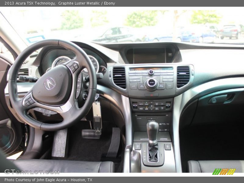 Graphite Luster Metallic / Ebony 2013 Acura TSX Technology