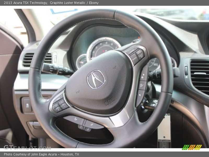 Graphite Luster Metallic / Ebony 2013 Acura TSX Technology