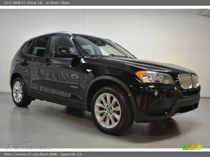 Jet Black / Black 2013 BMW X3 xDrive 28i