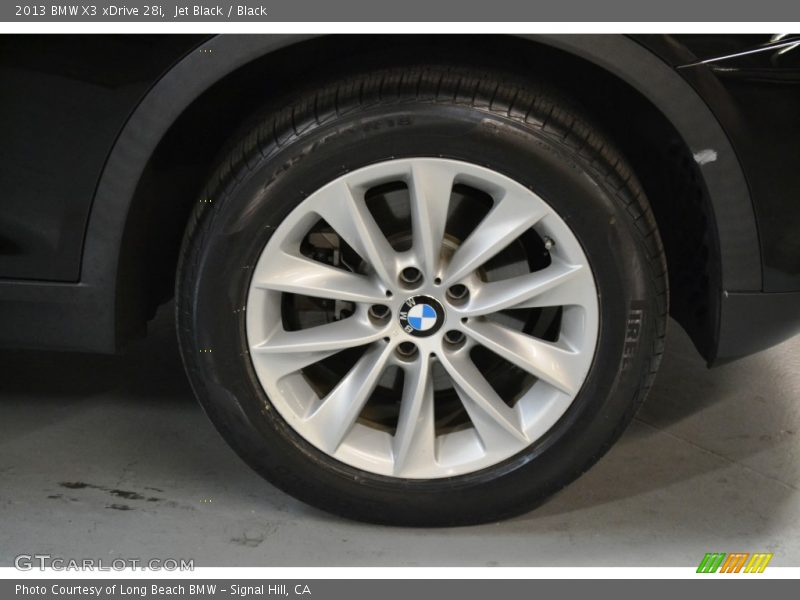 Jet Black / Black 2013 BMW X3 xDrive 28i