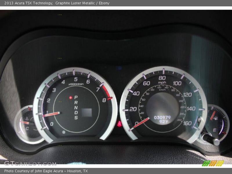 Graphite Luster Metallic / Ebony 2013 Acura TSX Technology